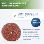 Entferne Eingebranntes, Fett und Verkrustungen in Minuten mit dem FUSL Backofenreiniger